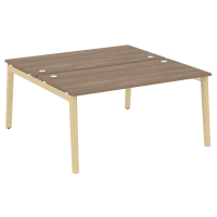 Onix Wood Рабочая станция OW.D.RS-2.4.8 Дуб Аризона/Дуб Светлый/Металл Белый 1580*1635*750