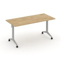 X-Pull Стол складной мобильный X.M-4.7 Тиквуд Светлый/Металл Серый 1580*720*753