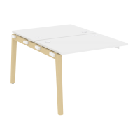 Onix Wood Наборный эл. раб. станции OW.2.NRS-1.7 Белый Бриллиант/Дуб Светлый/Металл Белый 980*1475*750