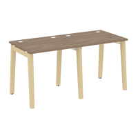Onix Wood Рабочая станция OW.RS-2.0.7 Дуб Аризона/Дуб Светлый/Металл Белый 1560*720*750