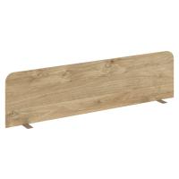 Estetica Экран продольный (ЛДСП) ES.DEKR-158 Тиквуд Светлый/Металл Латте 1580 *410*18