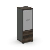 Concept Стол-приставка к опорным тумбам/шкафам CN.OSPR-004 Сандал Янтарный/Металл Черный 1580*720*750