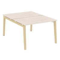 Onix Wood Рабочая станция OW.D.RS-2.2.8 Денвер Светлый/Дуб Светлый/Металл Белый 1180*1635*750