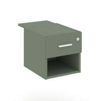 Concept Тумба с открытой нишей и 1 ящ. CN.PT-005 W Кобо 347*573*336