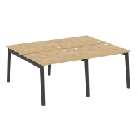 Onix Wood Рабочая станция OW.D.RS-4.1.8 Тиквуд Светлый/Дуб Темный/Металл Антрацит 1960*1635*750