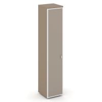 Estetica Шкаф высокий узкий левый ES.SU-1.10R (L) U Латте/Лакобель umbra 400*420*1977