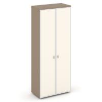 Estetica Шкаф высокий широкий ES.ST-1.10R I Латте/Лакобель ivory 800*420*1977