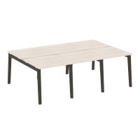 Onix Wood Рабочая станция OW.D.RS-6.0.8 Денвер Светлый/Дуб Темный/Металл Антрацит 2340*1635*750
