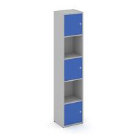 Locker plus Комплект №7 LK.K-007 Серый/Синий 408*350*1983