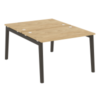 Onix Wood Рабочая станция OW.D.RS-2.2.8 Тиквуд Светлый/Дуб Темный/Металл Антрацит 1180*1635*750