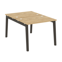 Onix Wood Рабочая станция OW.D.RS-2.1.7 Тиквуд Светлый/Дуб Темный/Металл Антрацит 980*1475*750