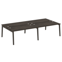 Onix Wood Рабочая станция OW.D.RS-4.4.8 Дуб Мали/Дуб Темный/Металл Антрацит 3160*1635*750
