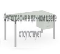 Concept Стол рабочий с подвесной тумбой с 2 ящ. CN.SP-116 B Кобо/Белый Бриллиант/Металл Черный 1580*720*750
