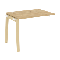 Onix Wood Наборный эл. раб. станции OW.1.NRS-1.7 Тиквуд Светлый/Дуб Светлый/Металл Белый 980*720*750