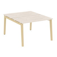 Onix Wood Рабочая станция OW.D.RS-2.2.7 Денвер Светлый/Дуб Светлый/Металл Белый 1180*1475*750