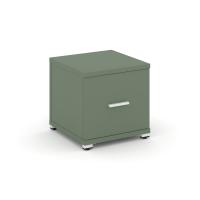 Concept Тумба приставная 1 распаш. фасад CN.TUP-004 W Кобо/Металл Белый 420*420*416