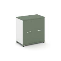 Concept Распаш. шкаф опорный/приставной CN.SOPR-001 W Кобо/Белый Бриллиант/Металл Белый 720*420*750
