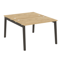 Onix Wood Рабочая станция OW.D.RS-2.2.7 Тиквуд Светлый/Дуб Темный/Металл Антрацит 1180*1475*750