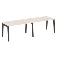 Onix Wood Рабочая станция OW.RS-2.3.8 Денвер Светлый/Дуб Темный/Металл Антрацит 2760*800*750