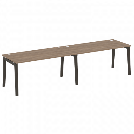 Onix Wood Рабочая станция OW.RS-2.4.8 Дуб Аризона/Дуб Темный/Металл Антрацит 3160*800*750
