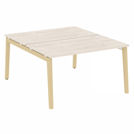 Onix Wood Рабочая станция OW.D.RS-2.3.8 Денвер Светлый/Дуб Светлый/Металл Белый 1380*1635*750