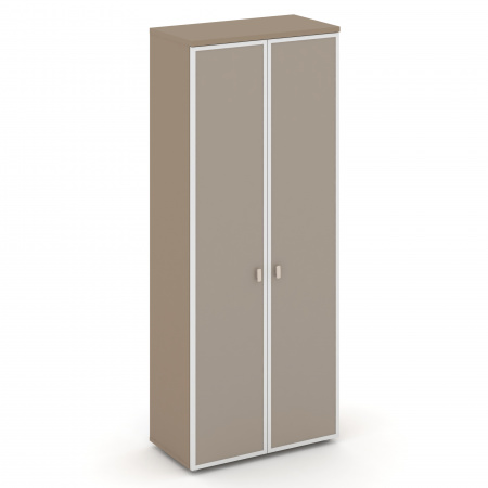 Estetica Шкаф высокий широкий ES.ST-1.10R U Латте/Лакобель umbra 800*420*1977