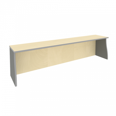 Riva Надставка на стол А.НС-4 Клен Металлик 1600*300*400