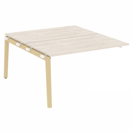 Onix Wood Наборный эл. раб. станции OW.2.NRS-3.8 Денвер Светлый/Дуб Светлый/Металл Белый 1380*1635*750