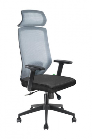 Кресло Bronte A755 Luxe Серый/Черный