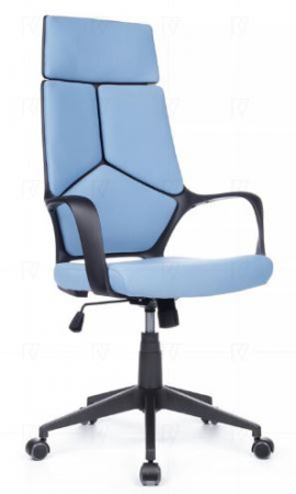 Кресло Iq Rv RCH 8989 Черный пластик/Синий