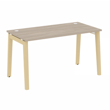 Onix Wood Стол письменный OW.SP-3.7 Дуб Аттик/Дуб Светлый/Металл Белый 1380*720*750