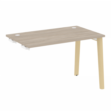 Onix Wood Стол-приставка OW.SPR-2.7 Дуб Аттик/Дуб Светлый/Металл Белый 1180*720*750