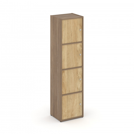Locker plus Комплект №4 LK.K-004 Дуб Аризона/Тиквуд Светлый 408*350*1593
