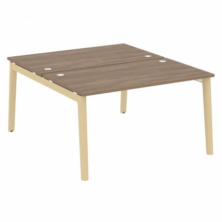 Onix Wood Рабочая станция OW.D.RS-2.3.8 Дуб Аризона/Дуб Светлый/Металл Белый 1380*1635*750