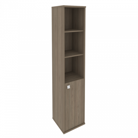 Style Шкаф высокий узкий правый Л.СУ-1.1 (R) Вяз Благородный 412*410*1980