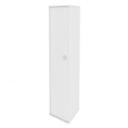 Style Шкаф высокий узкий левый Л.СУ-1.9 (L) Белый 412*410*1980