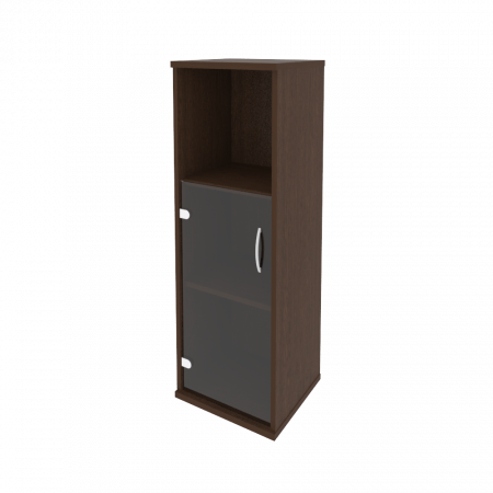 Riva Шкаф средний узкий левый А.СУ-2.2 (L) Венге Цаво 404*365*1215