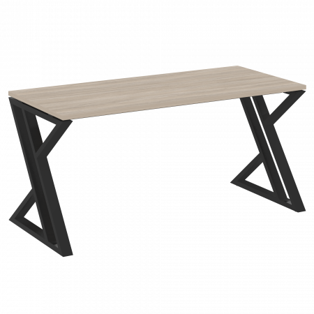 Loft Стол рабочий VR.L-SRZ-4.7 Дуб Аттик/Металл Черный 1580*720*750