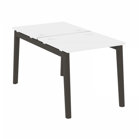 Onix Wood Рабочая станция OW.D.RS-2.0.7 Белый Бриллиант/Дуб Темный/Металл Антрацит 780*1475*750