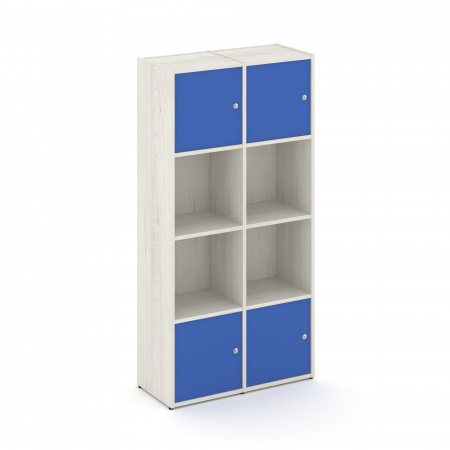 Locker plus Комплект №5 LK.K-005 Дуб Наварра/Синий 798*350*1593