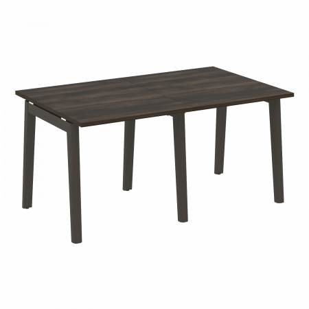 Onix Wood Стол переговорный (2 столешницы) OW.PRG-2.0 Дуб Мали/Дуб Темный/Металл Антрацит 1560*980*750