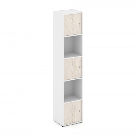 Locker plus Комплект №7 LK.K-007 Белый/Денвер Светлый 408*350*1983
