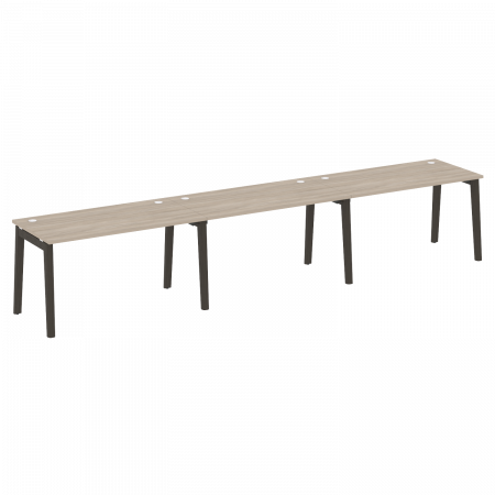 Onix Wood Рабочая станция OW.RS-3.3.7 Дуб Аттик/Дуб Темный/Металл Антрацит 4140*720*750