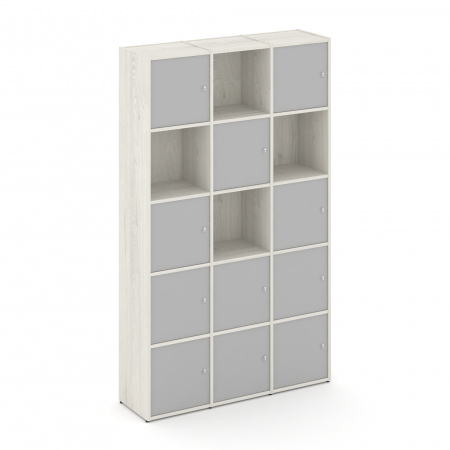 Locker plus Комплект №9 LK.K-009 Дуб Наварра/Серый 1188*350*1983