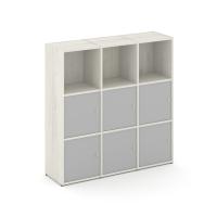 Locker plus Комплект №3 LK.K-003 Дуб Наварра/Серый 1188*350*1203