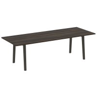 Onix Wood Direct Стол переговорный OW.PRG-25 Дуб Мали/Дуб Темный/Металл Антрацит 2580*980*750