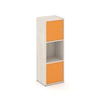 Locker plus Комплект №1 LK.K-001 Денвер Светлый/Оранжевый 408*350*1203