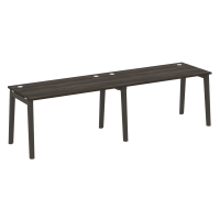 Onix Wood Рабочая станция OW.RS-2.3.7 Дуб Мали/Дуб Темный/Металл Антрацит 2760*720*750