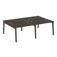 Onix Wood Рабочая станция OW.D.RS-4.2.8 Дуб Мали/Дуб Темный/Металл Антрацит 2360*1635*750