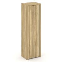 Corner Шкаф высокий узкий COR.SU-1.9 (L) Гикори Песочный/Ваниль 600*450*2000